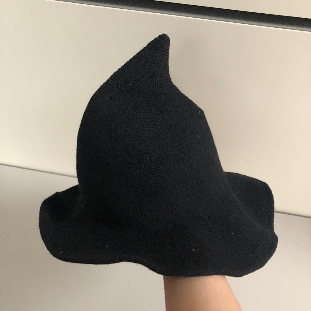 Modern Knit Witch Hat